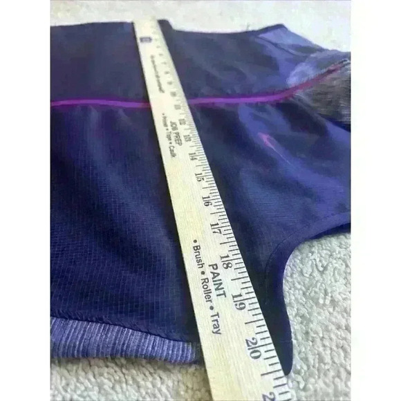 Nike Gold Tour Performance Dri Fit Women's Large Zip Up Vest Purple - Picture 5 of 10